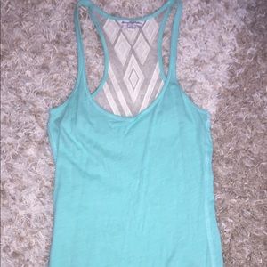 Teal American Eagle Tank Top